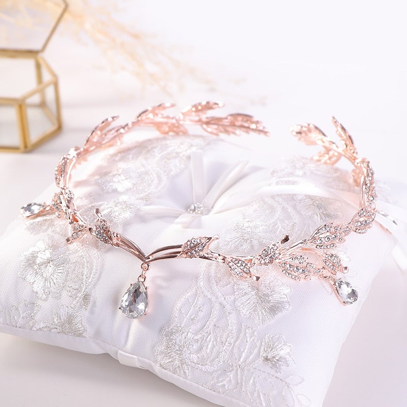 Ladies Luxury Crystal Crown