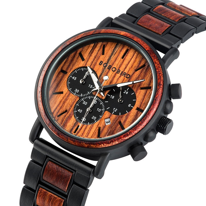 Luxury Wooden Men's Watch