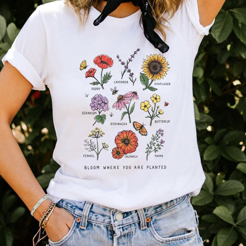 Bloom Where You're Planted Tee