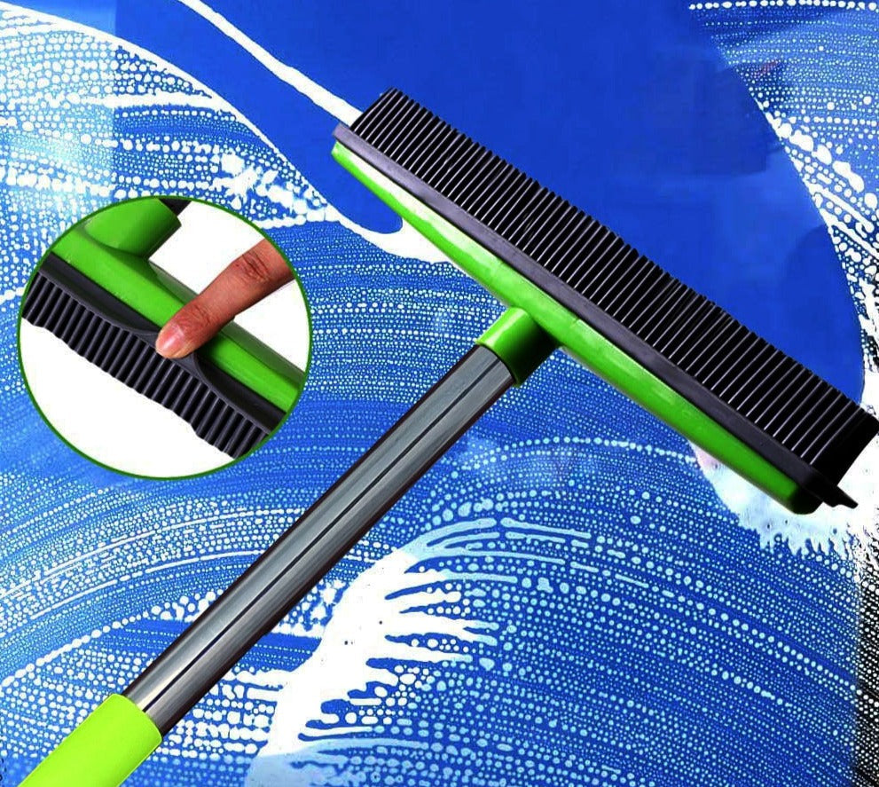 Pet Hair Rubber Broom
