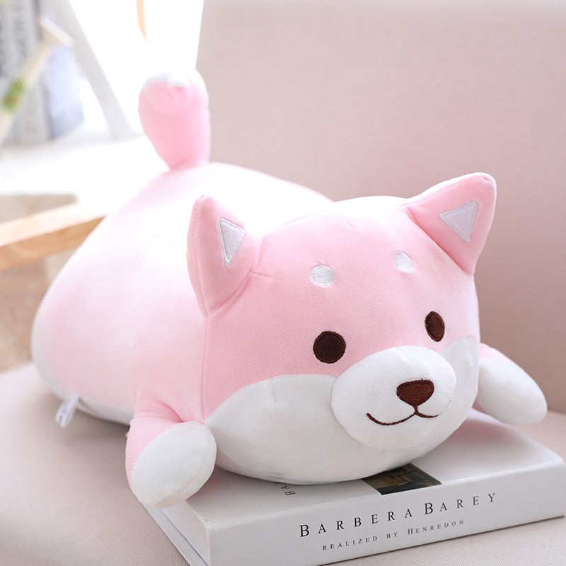 Shiba Inu Cartoon Pillow