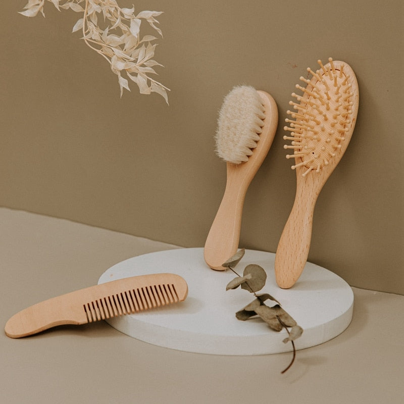 Baby Wooden Hairbrush