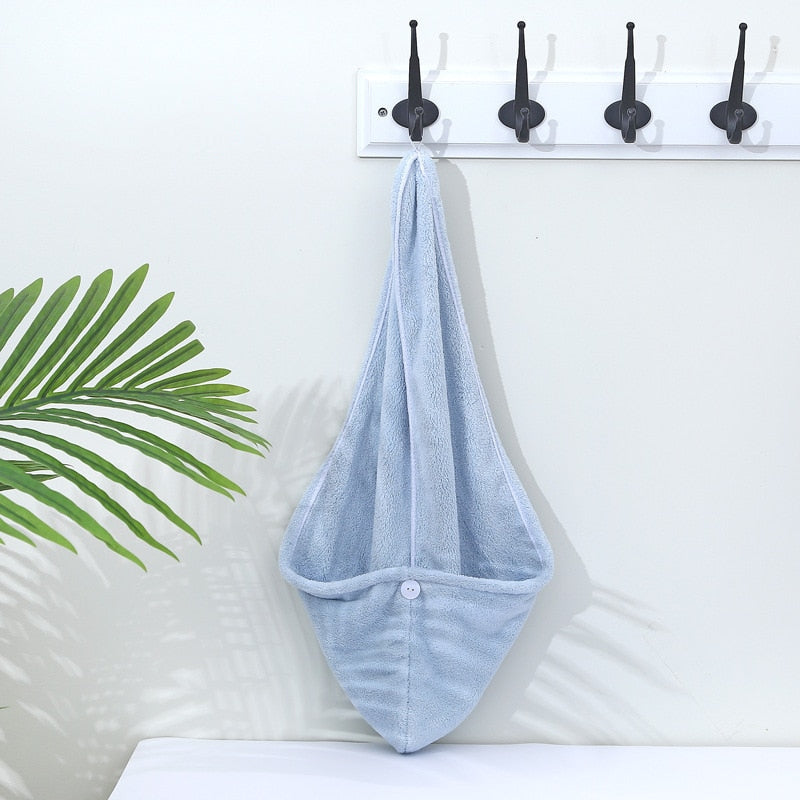 Microfiber Hair Towel (2 Pieces)