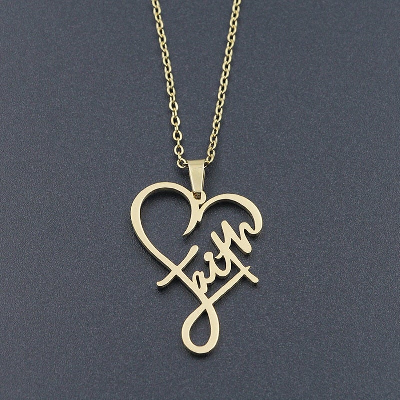 Heart of Faith Necklace