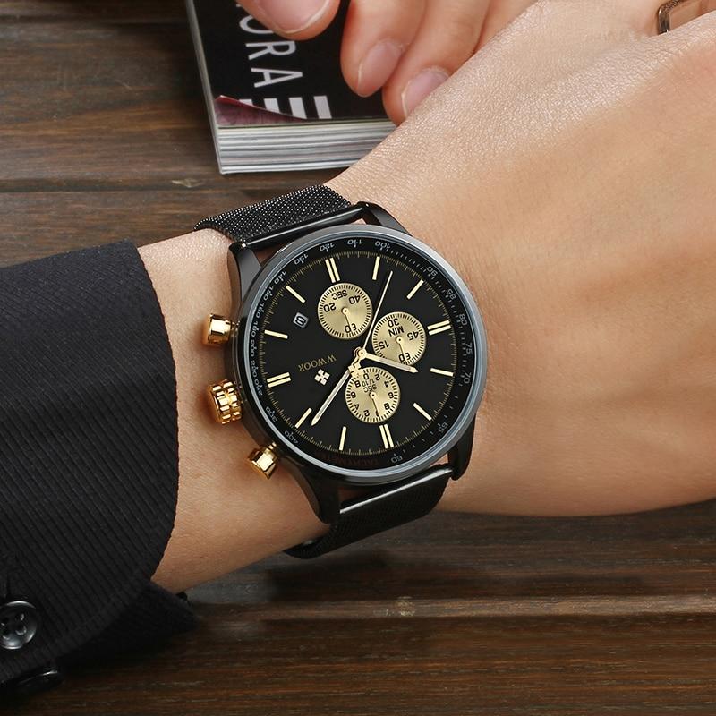 Ultra-thin Chronograph Wristwatch