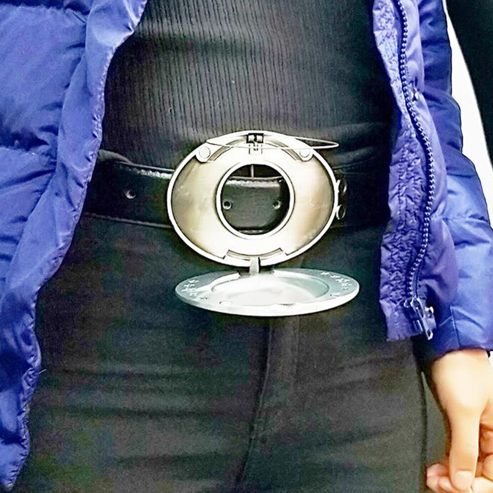 Belt buckle Beer holder