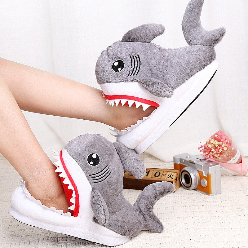 Shark slippers