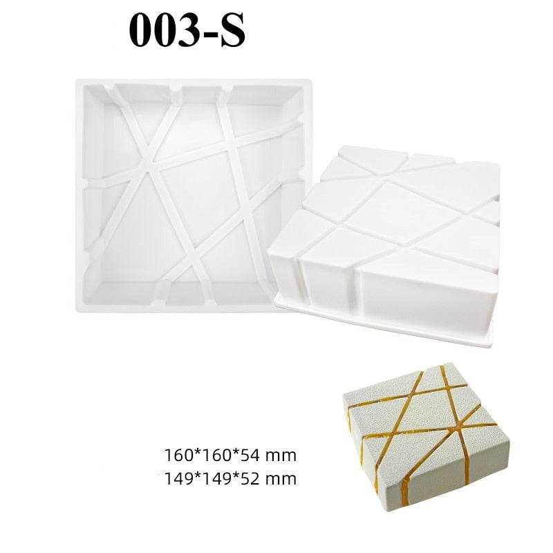 3D Silicone Dessert Molds