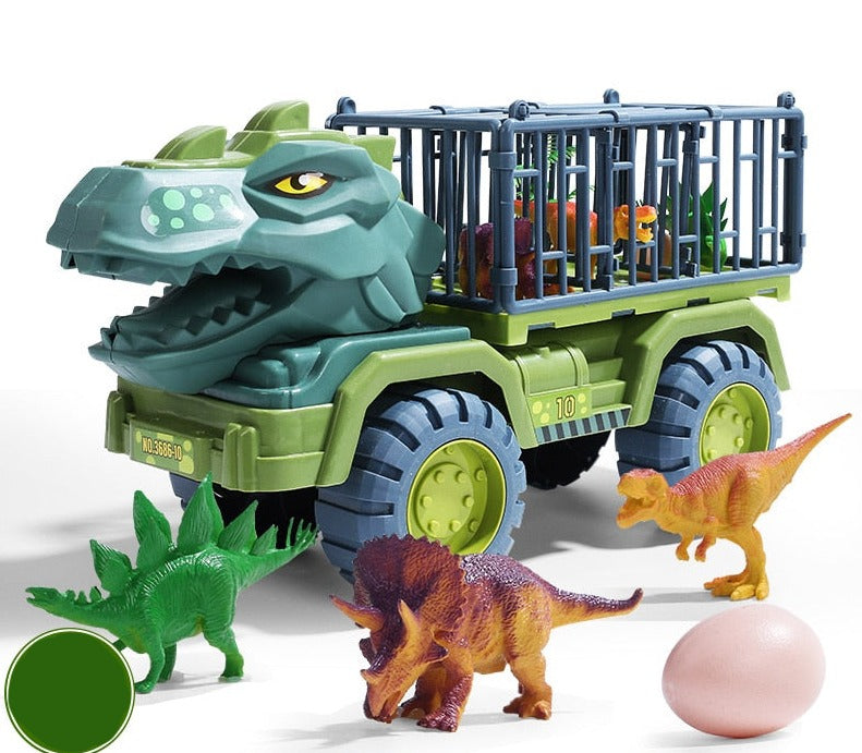 Dinosaur truck toy