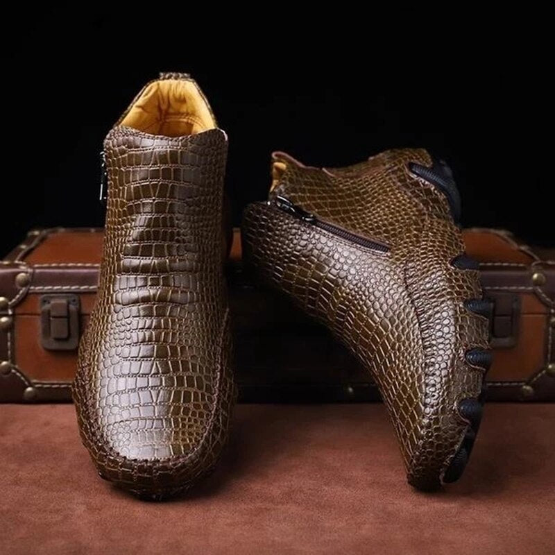 Cow Leather Chelsea Boots