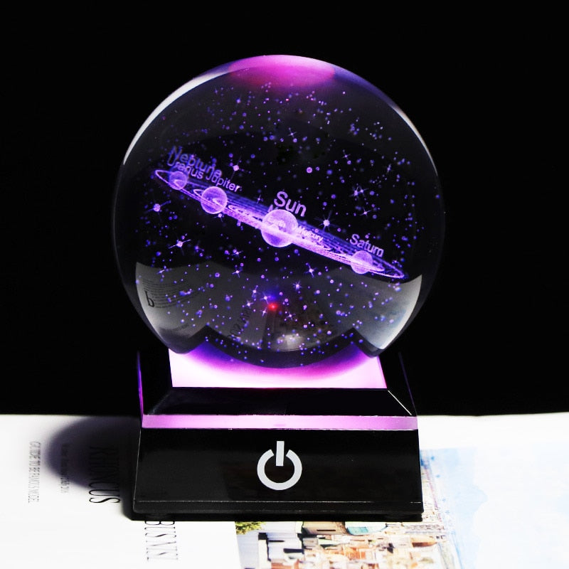 Crystal Solar System Sphere