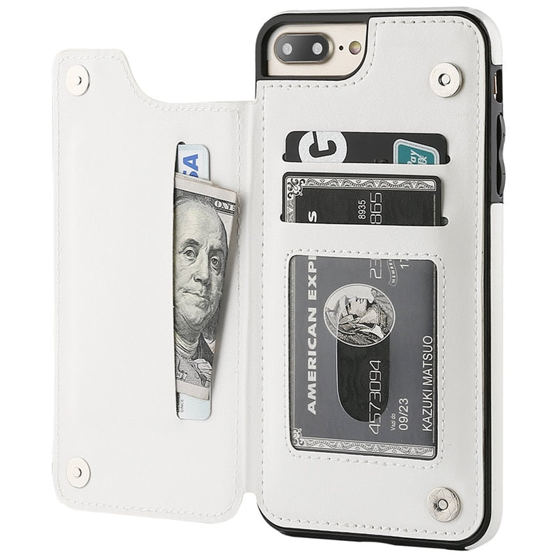 iPhone Leather Wallet Case