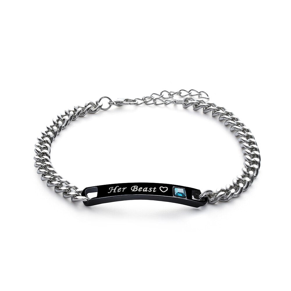 His Beauty and Her Beast Bracelet
