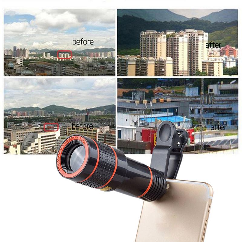12X Zoom Telescope Camera Lens for Smartphone