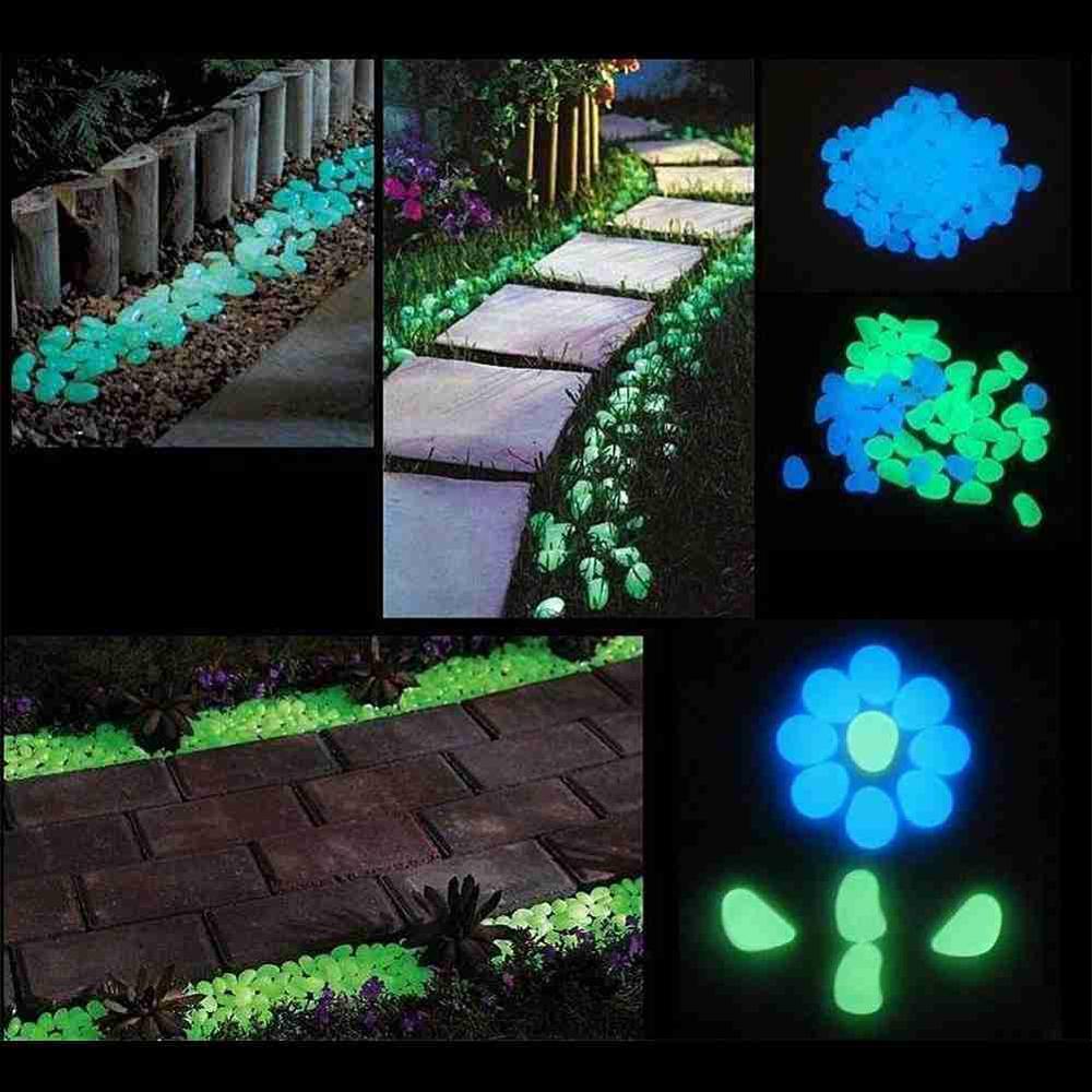 Glow in the Dark Garden Stones