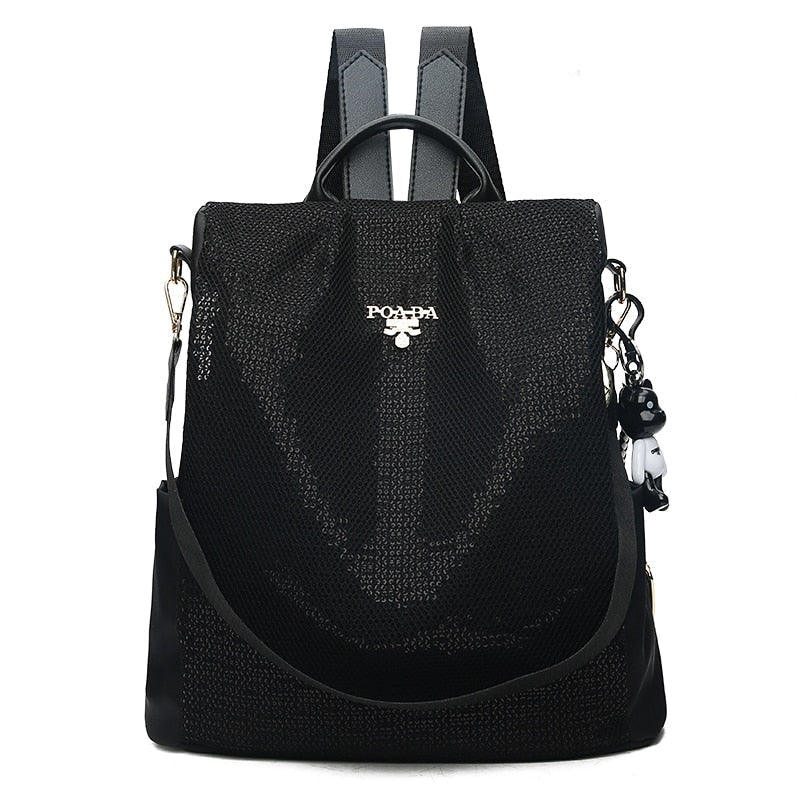 2021 New Beautiful Waterproof Anti-theft Backpack