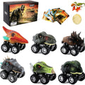 Pull Back Dinosaur Mini Car