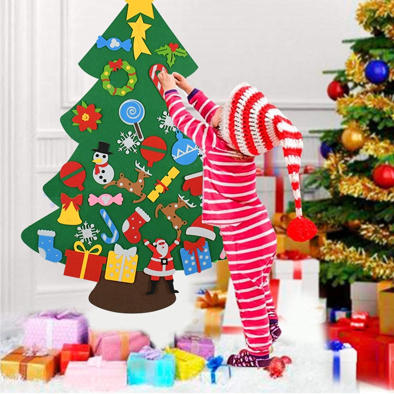 Felt Christmas Tree (Best Gift for Kids)
