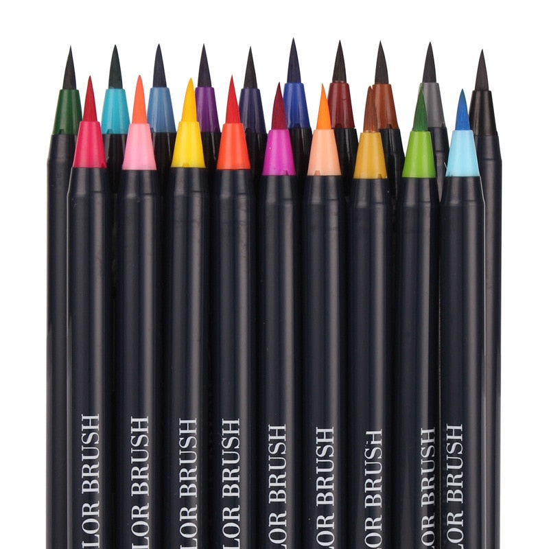 Watercolor brush pens (20-piece set)