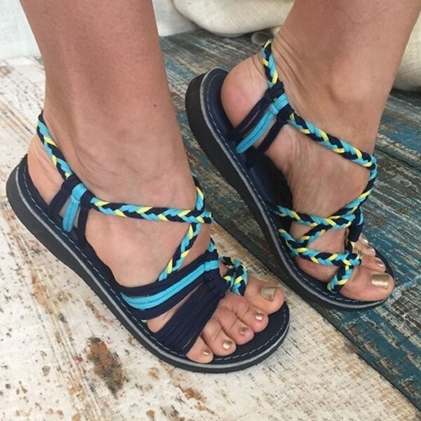 Casual Lace Up Beach Sandals