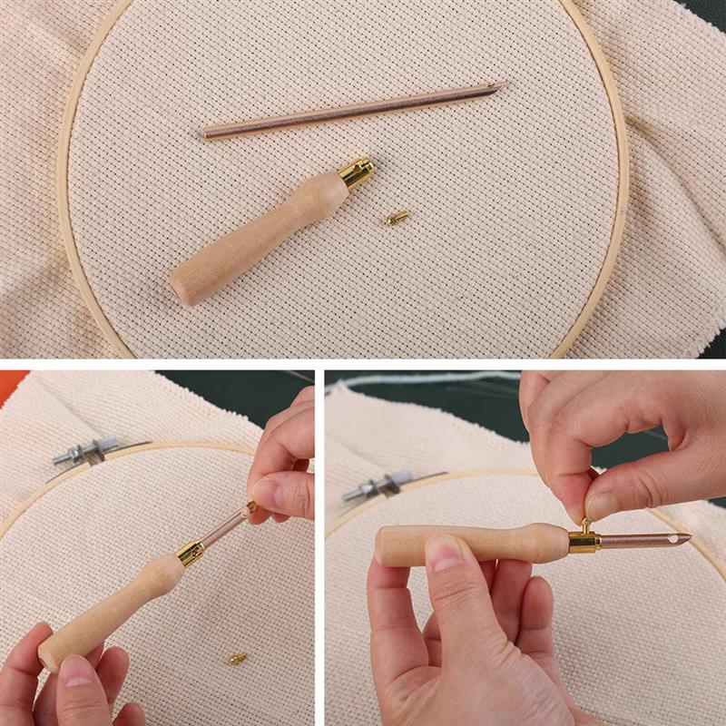 Embroidery needle set