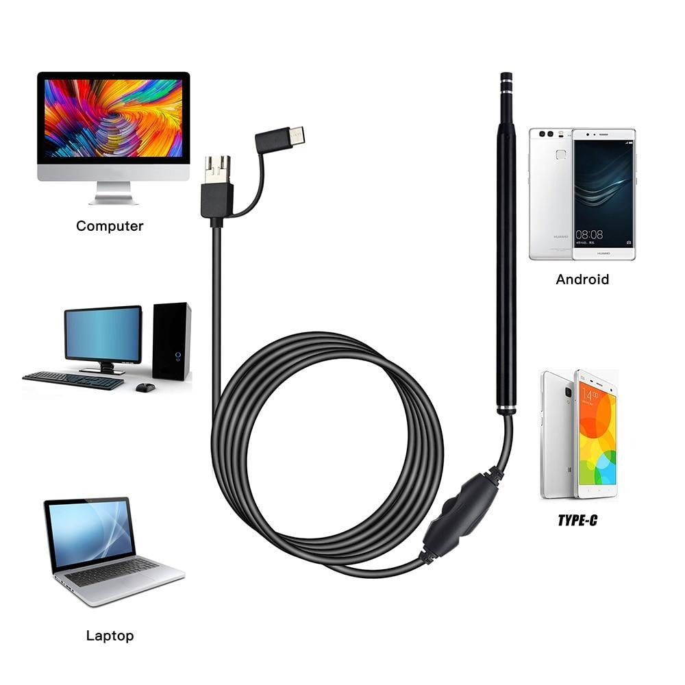 Live Ear Medicinal ear endoscope.