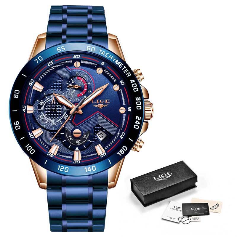 Men's Chronograph Luxury Wristwatch