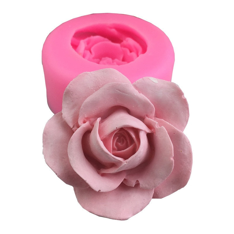 Rose Silicone Mold