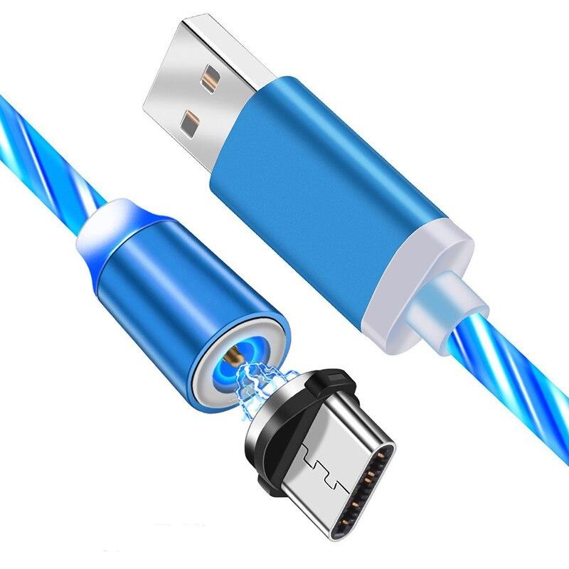 iGlow Glowing LED Magnetic 3 in 1 USB Charging Cable