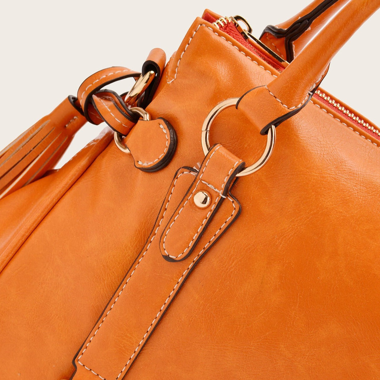 Soft leather ladies bag