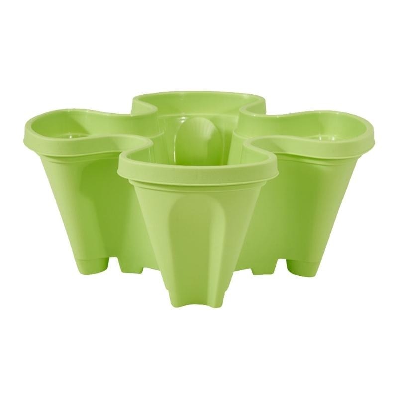 Strawberry stackable plant pots