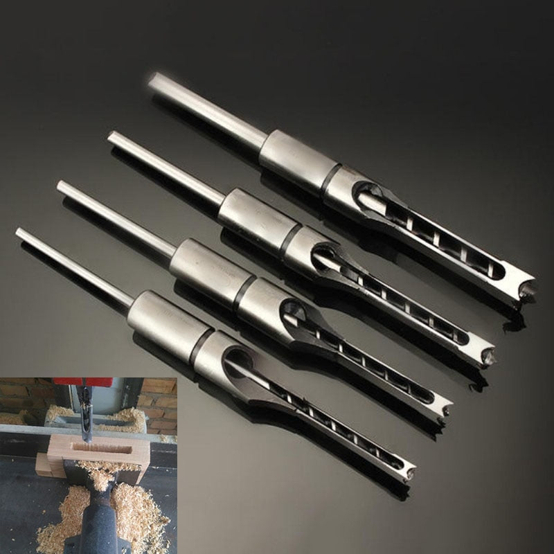 Square Wood Drill Chisel