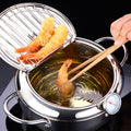 Stainless steel deep fryer