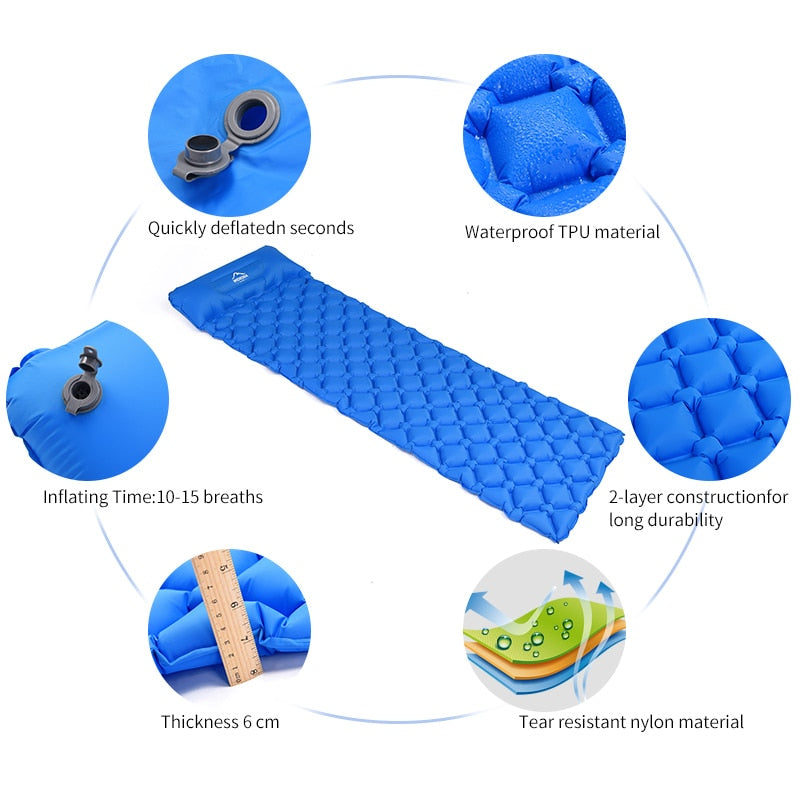 Outdoor Inflatable Sleeping Mattress