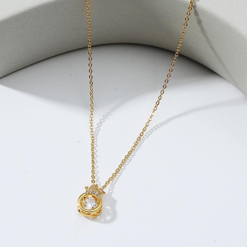 Dancing Crown Necklace