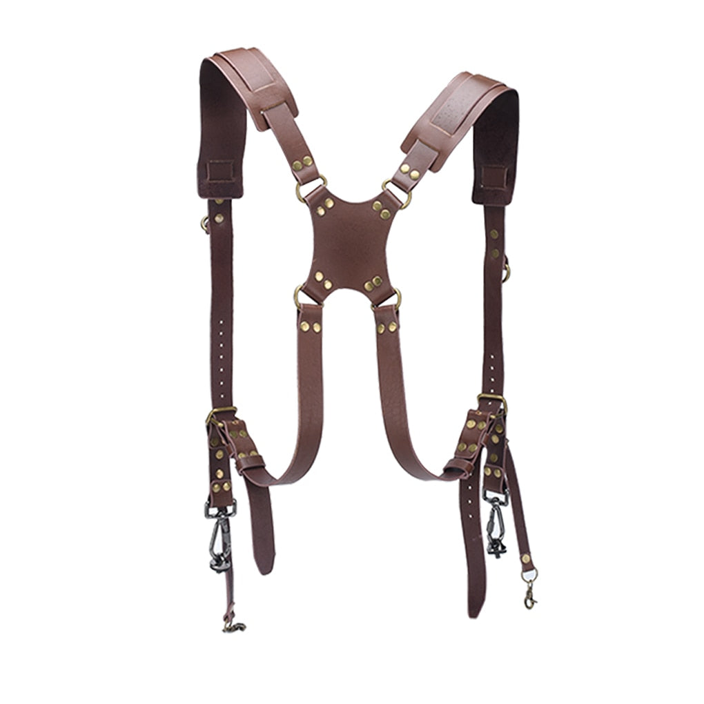 Digital Camera Double Leather Shoulder Strap
