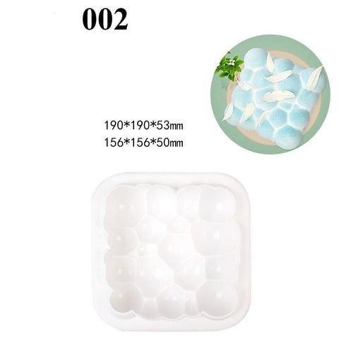3D Silicone Dessert Molds