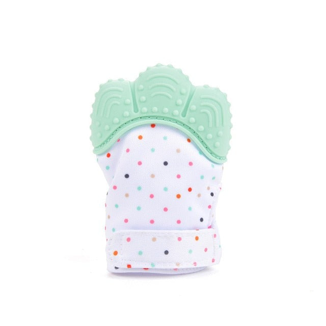 Baby teething hand