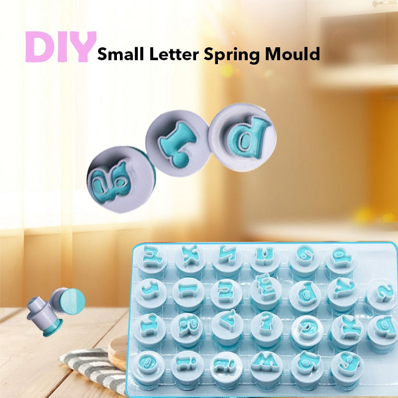 24-piece Alphabet Cutter Set