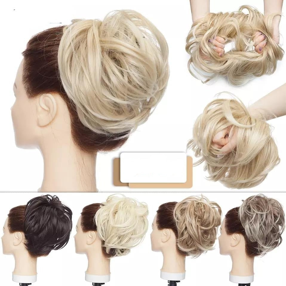 Messy Bun-hårstrikk
