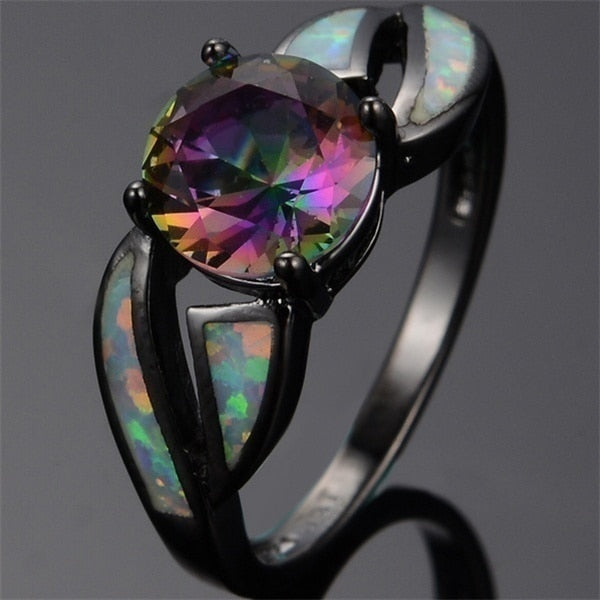 Fire Opal Ring
