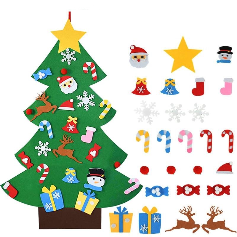 Felt Christmas Tree (Best Gift for Kids)