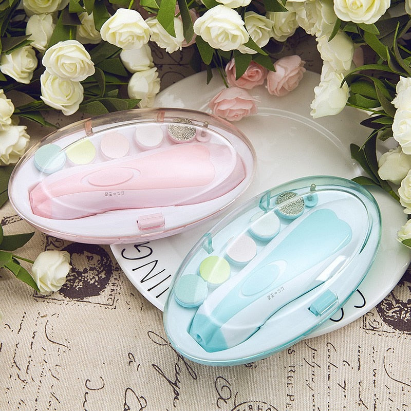 Elektrisk negletrimmer for baby