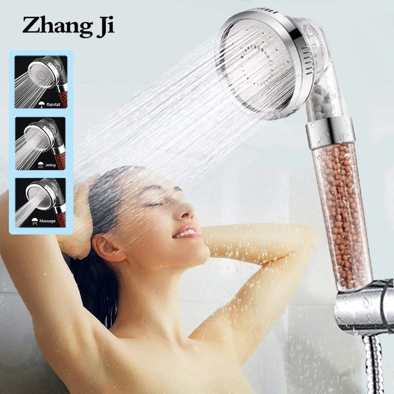3 Modes High Pressure Shower Head