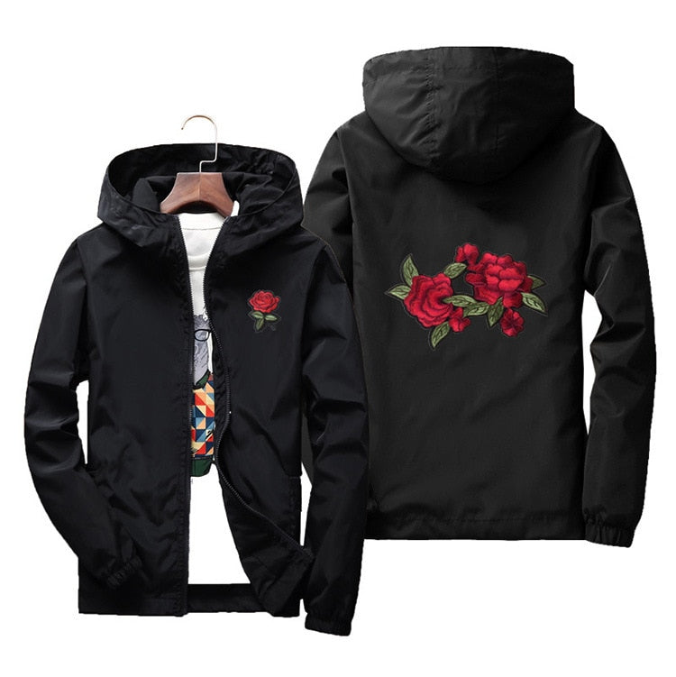 Rose Windbreaker