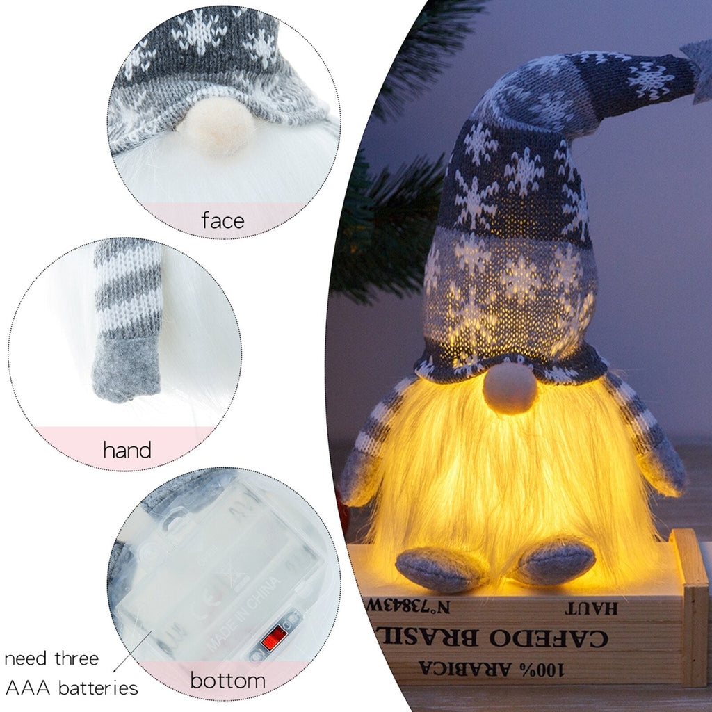 Lighted Christmas Gnome
