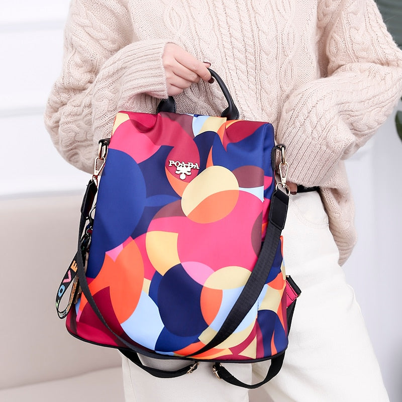 Anti-Theft Women Backpack