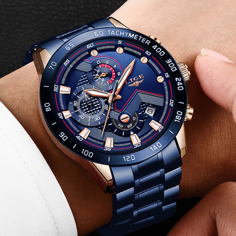 Men's Chronograph Luxury Wristwatch