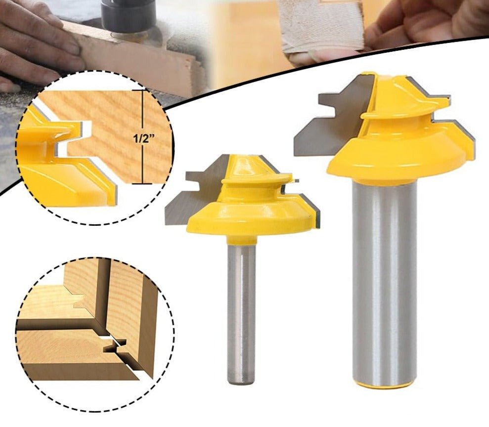 45° Lock Miter Milling Chisel