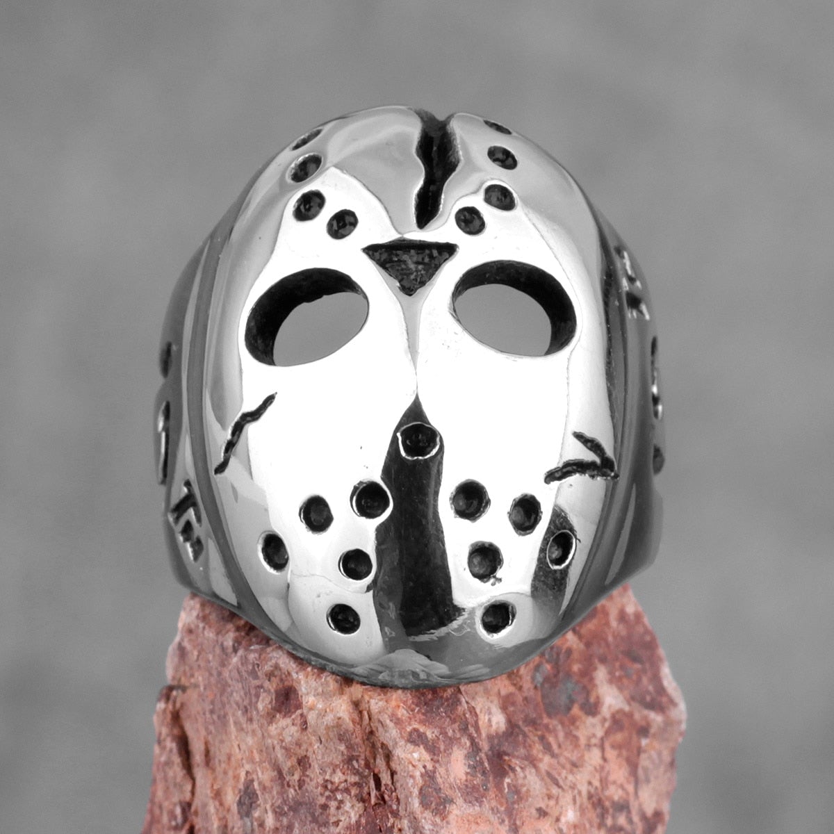 Friday 13th Jason Mask Ring